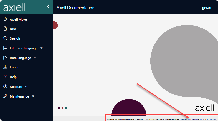 Click to enlarge Version details